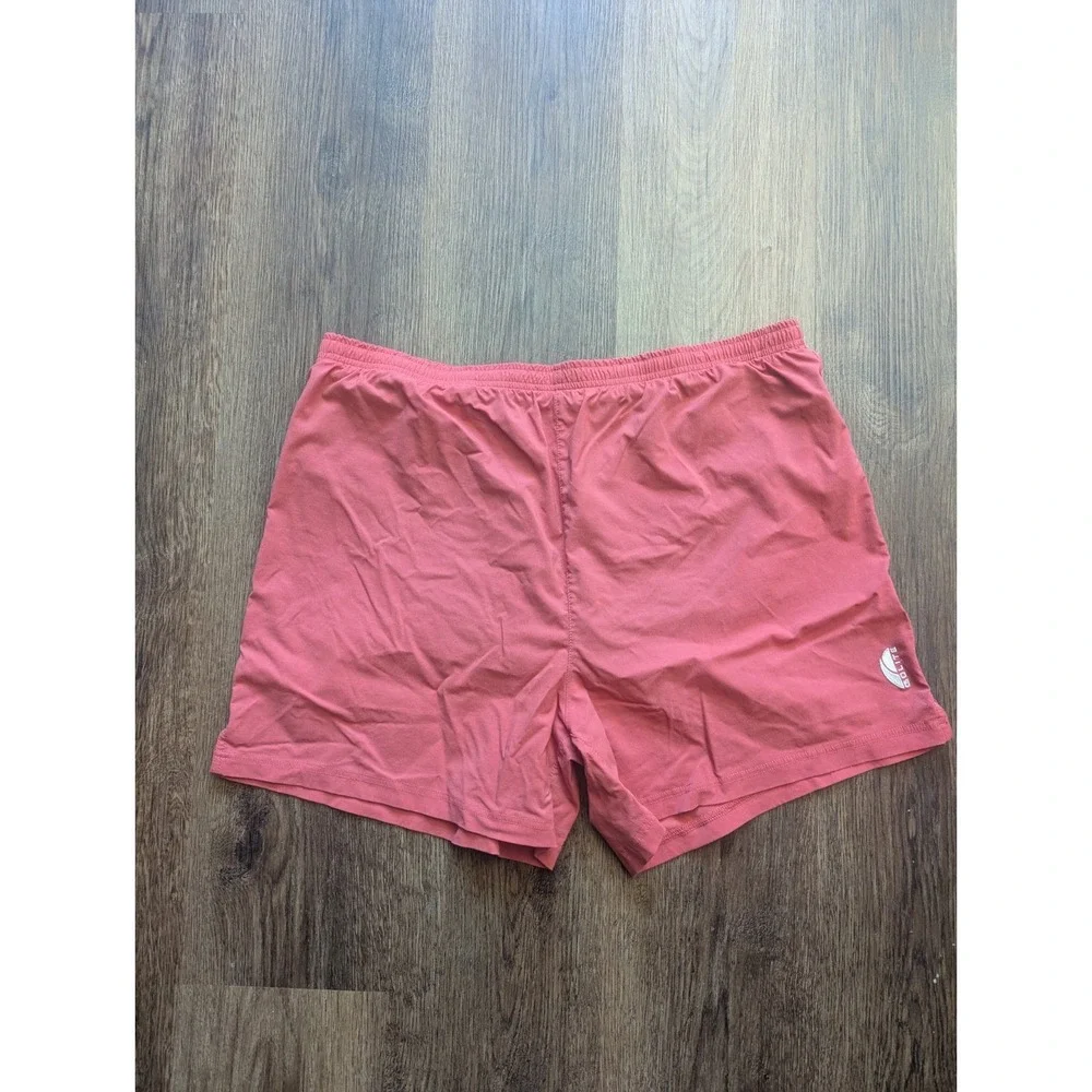 GoLite Men's Shorts XL Red Lined Lightweight Athletic Performance Elastic Waist